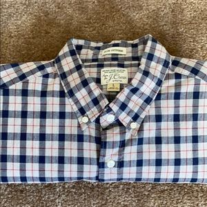 J.Crew Slim Untucked Button Down - Large